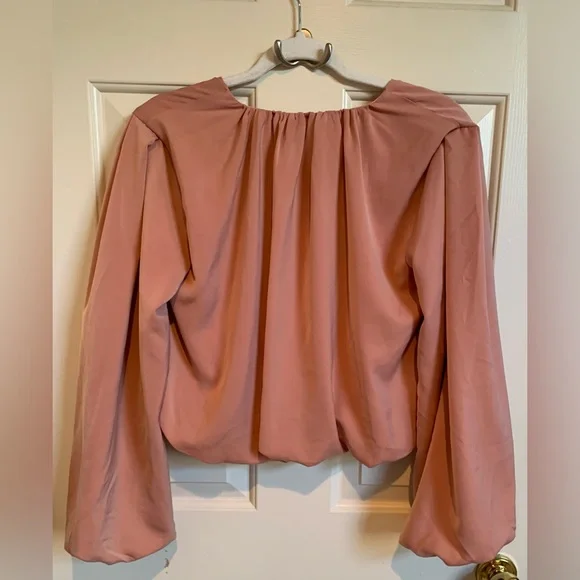 NWT Bishop + Young bubble top in rose. Size XS - Picture 4 of 6